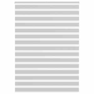 Zebra senčilo svetlo sivo 165x200 cm tkanina širina 160,9 cm