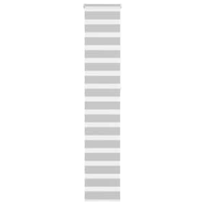 Zebra senčilo svetlo sivo 45x230 cm tkanina širina 40,9 cm