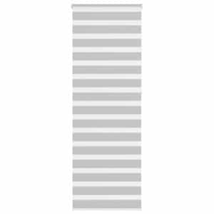 Zebra senčilo svetlo sivo 90x230 cm tkanina širina 85,9 cm