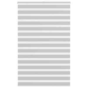 Zebra senčilo svetlo sivo 140x230 cm tkanina širina 135,9 cm