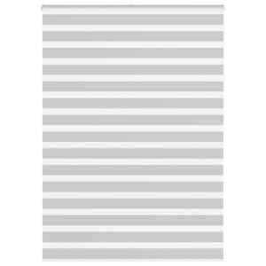 Zebra senčilo svetlo sivo 165x230 cm tkanina širina 160,9 cm