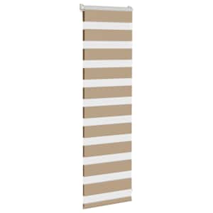 Zebra roleta pískově hnědá šířka látky 40,9 cm polyester - obrázek 3