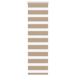 Zebra zavesa peščeno rjava 50x100 cm širina blaga 45,9 cm poliester