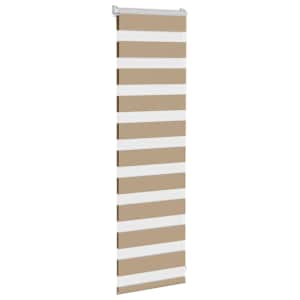 Zebra roleta pískově hnědá šířka látky 45,9 cm polyester - obrázek 3