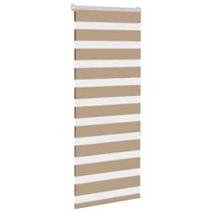 Zebra roleta pískově hnědá šířka látky 55,9 cm polyester - obrázek 3