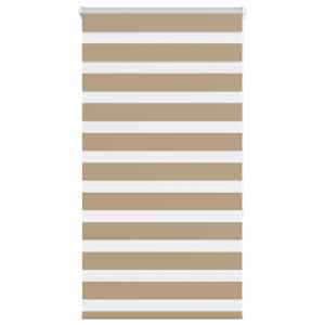 Zebra senčilo peščeno rjava 75x150 cm tkanina širina 70,9 cm