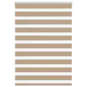 Zebra senčilo peščeno rjava 95x150 cm tkanina širina 90,9 cm