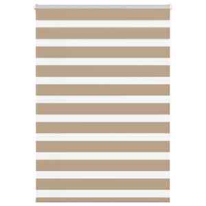Zebra senčilo peščeno rjava 110x150 cm tkanina širina 105,9 cm