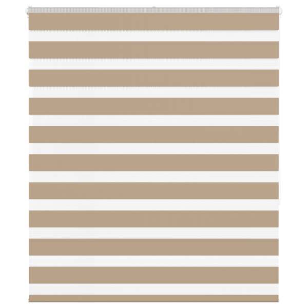 vidaXL Triibuline ruloo 120x150 cm kanga laius 115,9 cm pol&uuml;ester