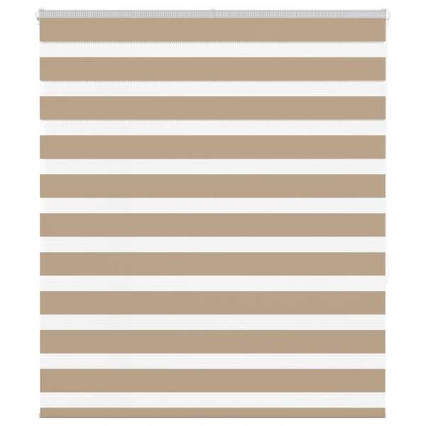 vidaXL Triibuline ruloo 125x150 cm kanga laius 120,9 cm pol&uuml;ester