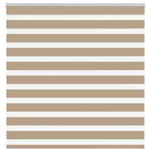 Zebra senčilo peščeno rjava 145x150 cm tkanina širina 140,9 cm