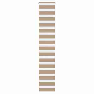 Zebra roleta pískově hnědá šířka látky 40,9 cm polyester - obrázek 1