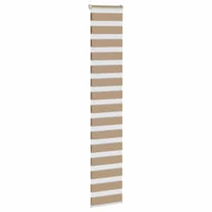 Zebra roleta pískově hnědá šířka látky 40,9 cm polyester - obrázek 3