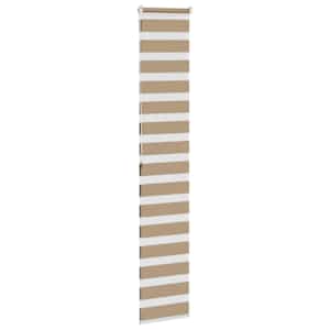 Zebra roleta pískově hnědá šířka látky 40,9 cm polyester - obrázek 4