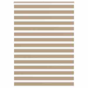 Zebra senčilo peščeno rjava 165x200 cm tkanina širina 160,9 cm