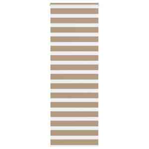 Zebra zavesa peščeno rjava 70x230 cm širina blaga 65,9 cm poliester