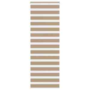 Zebra zavesa peščeno rjava 80x230 cm širina blaga 75,9 cm poliester