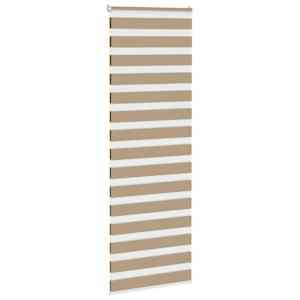Zebra roleta pískově hnědá šířka látky 85,9 cm polyester - obrázek 3