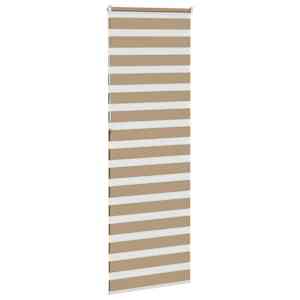 Zebra roleta pískově hnědá šířka látky 85,9 cm polyester - obrázek 4