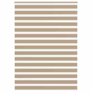 Zebra senčilo peščeno rjava 160x230 cm tkanina širina 155,9 cm