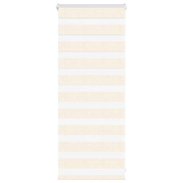vidaXL sebrakardin, marmor, beež, 55 x 100 cm, kangas, laius 50,9 cm, pol&uuml;ester