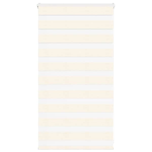 vidaXL Triibuline ruloo 80x100 cm kanga laius 75,9 cm pol&uuml;ester