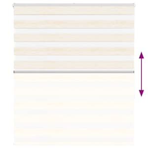 Zebra roleta mramorově béžová šířka látky 125,9 cm polyester - obrázek 5