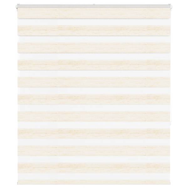 vidaXL Triibuline ruloo 135x150 cm kanga laius 130,9 cm pol&uuml;ester