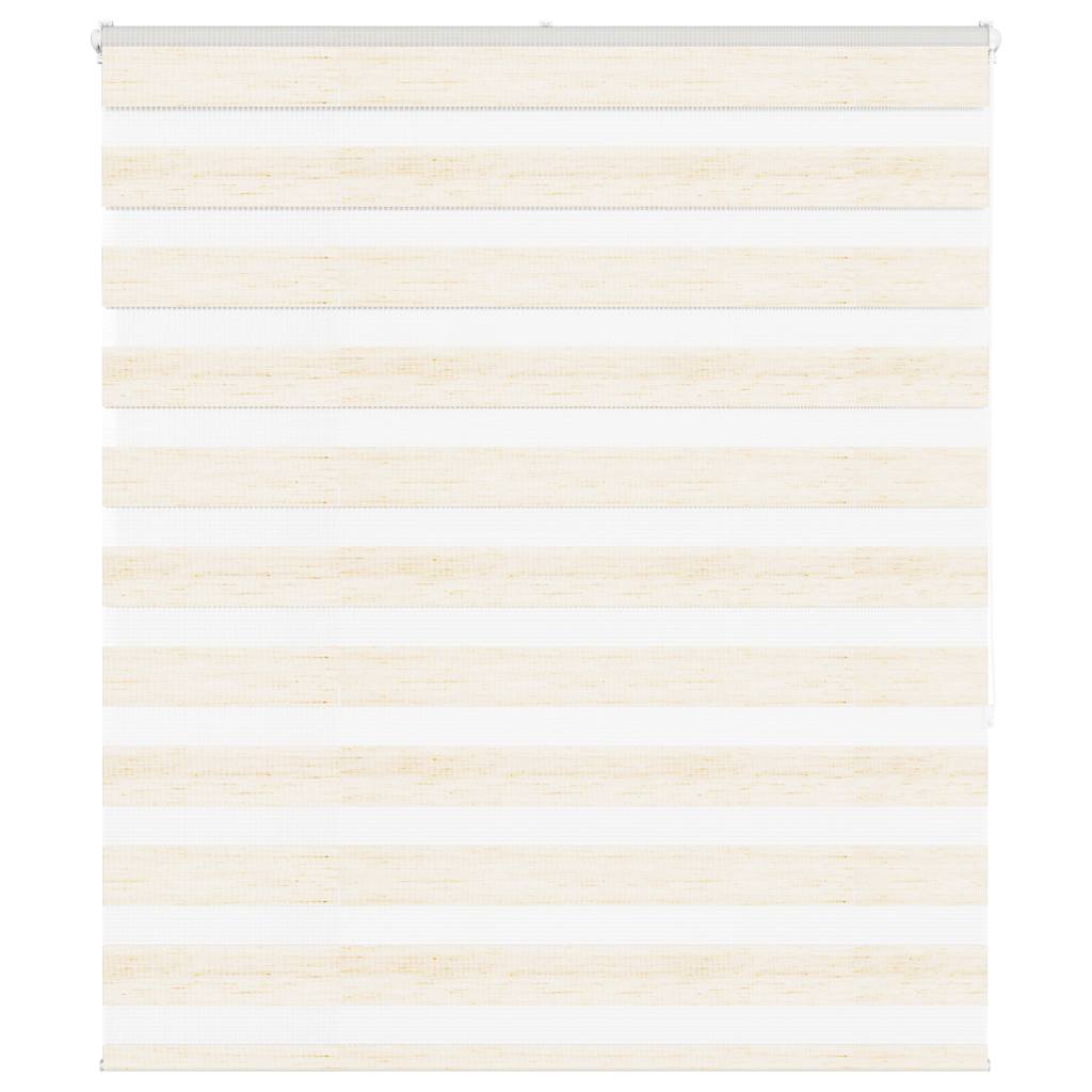 vidaXL Jaluzea tip zebra 135x150 cm lățime țesătură 130,9 cm poliester