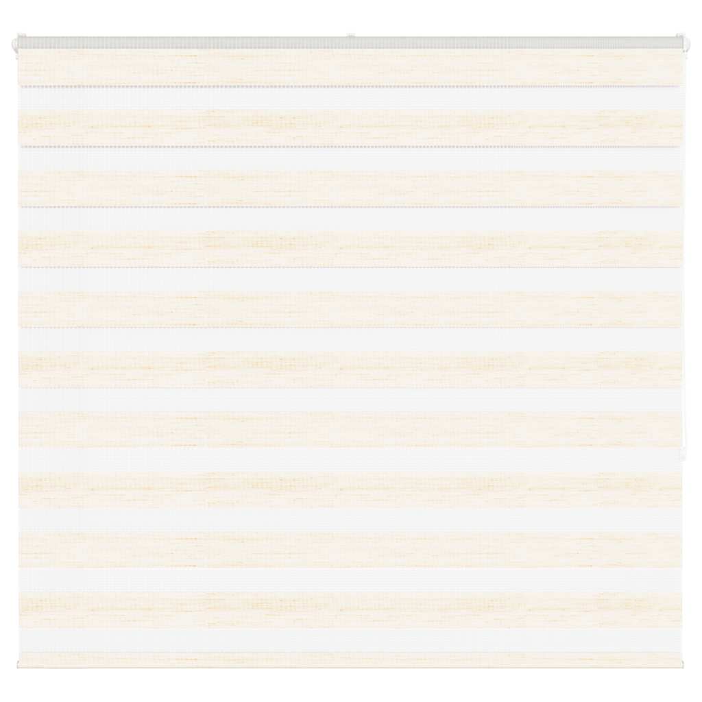 vidaXL Zebrarollo Marmorbeige 155x150cm Stoffbreite 150,9 cm Polyester