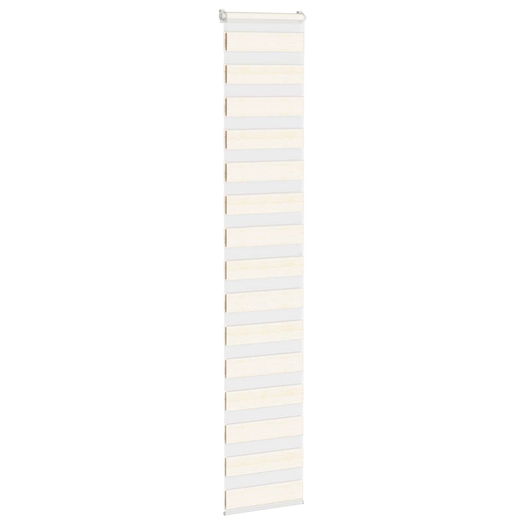 Thumbnail - vidaXL Zebrarollo Marmorbeige 45x200 cm Stoffbreite 40,9 cm Polyester
