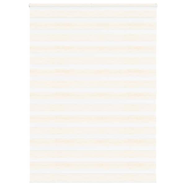 vidaXL sebrakardin, marmor, beež, 160 x 200 cm, kangas, laius 155,9 cm, pol&uuml;ester