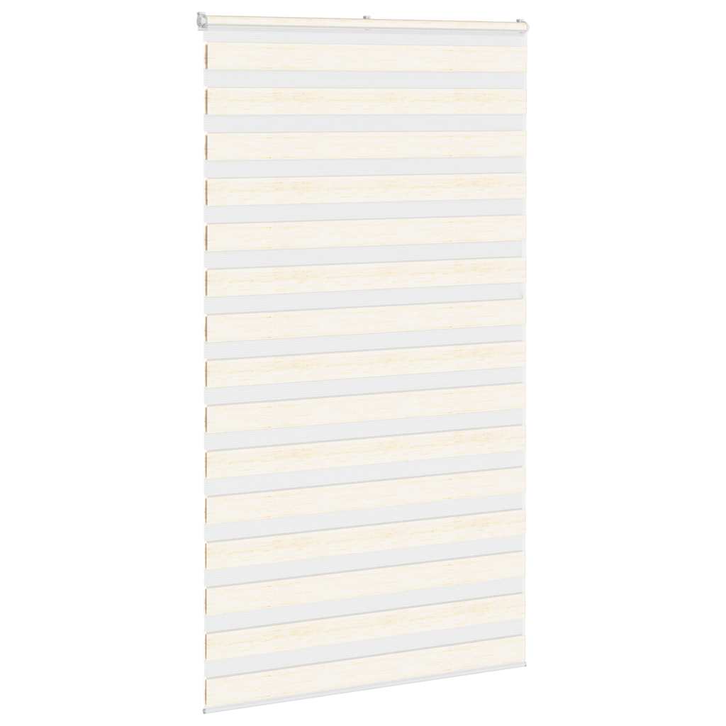 vidaXL Zebra rolgordijn 120x230 cm stofbreedte 115,9 cm marmerbeige beige, foto 2