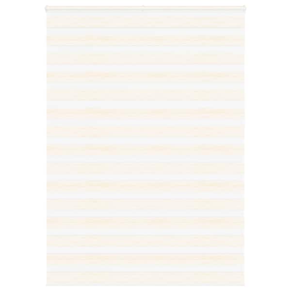 vidaXL sebrakardin, marmor, beež, 155 x 230 cm, kangas, laius 150,9 cm, pol&uuml;ester