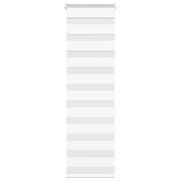 vidaXL Triibuline ruloo 45x100 cm kanga laius 40,9 cm pol&uuml;ester