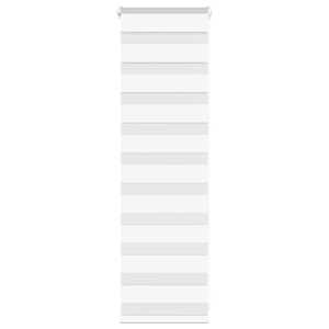 Zebra roleta bílá 50x100 cm šířka látky 45,9 cm polyester - obrázek 1
