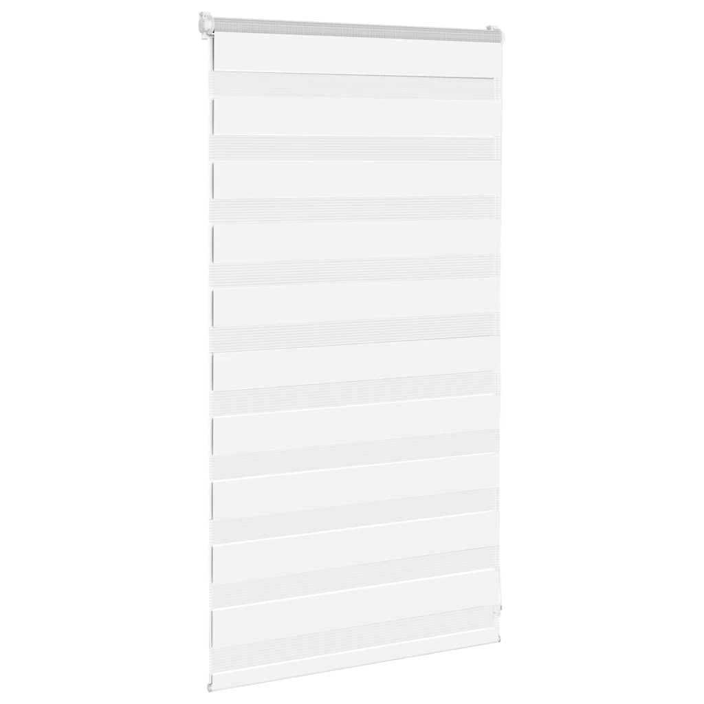 Thumbnail - vidaXL Zebrarollo Weiß 70x100 cm Stoffbreite 65,9 cm Polyester
