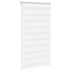 Zebra roleta bílá 70x100 cm šířka látky 65,9 cm polyester - obrázek 3