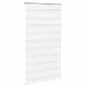 Zebra roleta bílá 90x100 cm šířka látky 85,9 cm polyester - obrázek 3