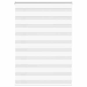 Zebra roleta bílá 115x100 cm šířka látky 110,9 cm polyester - obrázek 1