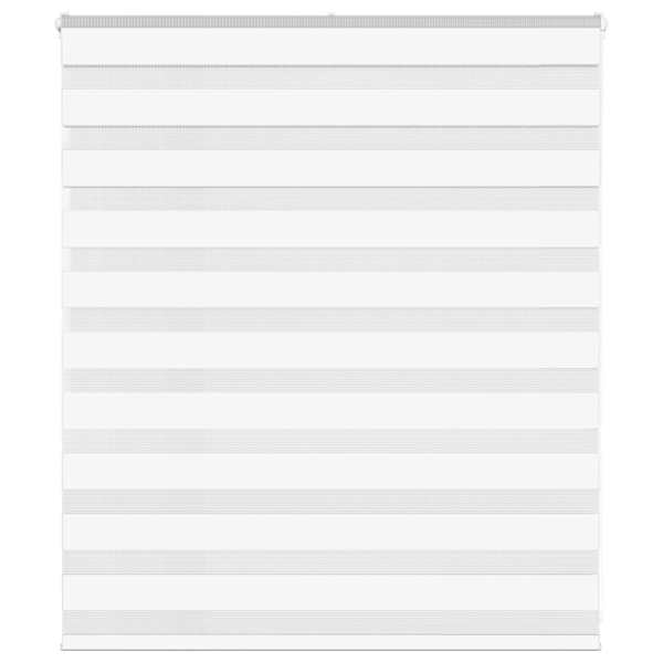 vidaXL Triibuline ruloo 130x100 cm kanga laius 125,9 cm pol&uuml;ester
