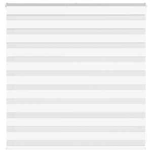 Zebra roleta bílá 140x100 cm šířka látky 135,9 cm polyester - obrázek 1