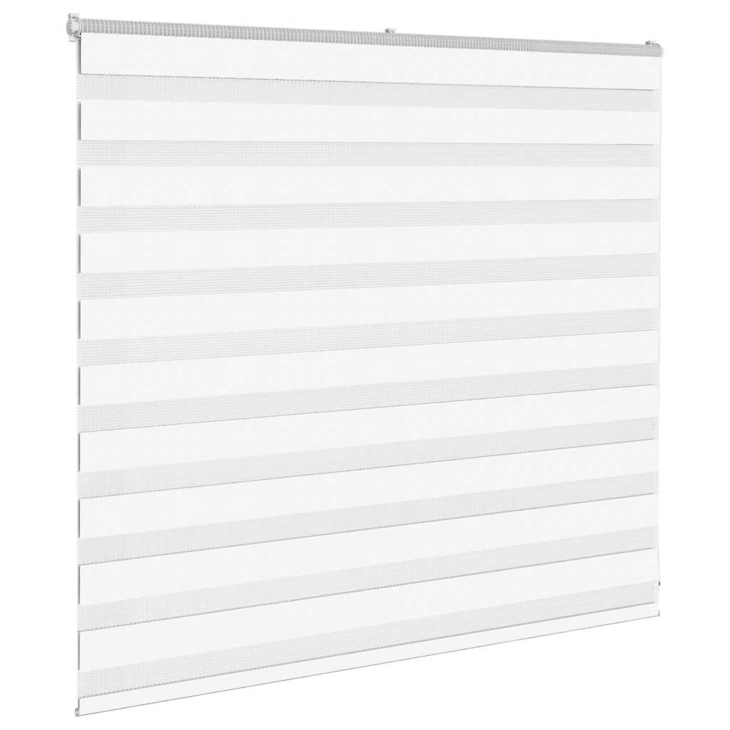 Thumbnail - vidaXL Zebrarollo Weiß 165x100 cm Stoffbreite 160,9 cm Polyester