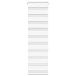 Zebra roleta bílá 40x150 cm šířka látky 35,9 cm polyester - obrázek 1