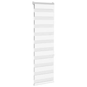 Zebra roleta bílá 40x150 cm šířka látky 35,9 cm polyester - obrázek 3