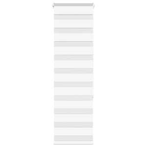 Zebra roleta bílá 45x150 cm šířka látky 40,9 cm polyester - obrázek 1