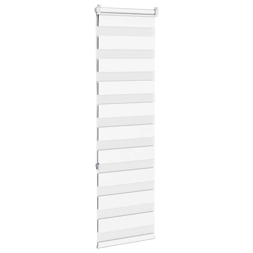vidaXL Zebra rolgordijn 45x150 cm stofbreedte 40,9 cm polyester wit, foto 4