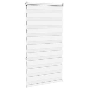 Zebra roleta bílá 70x150 cm šířka látky 65,9 cm polyester - obrázek 4