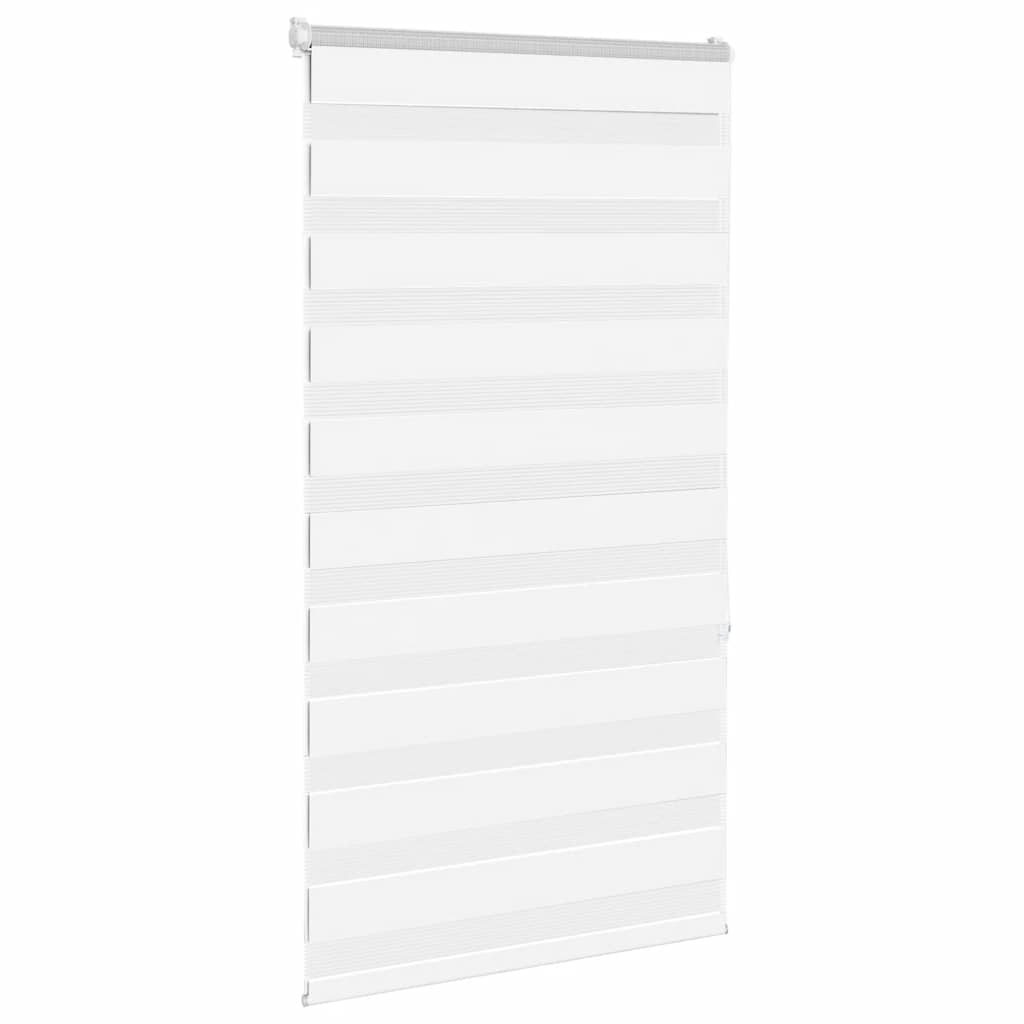 Thumbnail - vidaXL Zebrarollo Weiß 85x150 cm Stoffbreite 80,9 cm Polyester