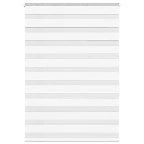 vidaXL Triibuline ruloo pruun 95x150 cm kanga laius 90,9 cm pol&uuml;ester